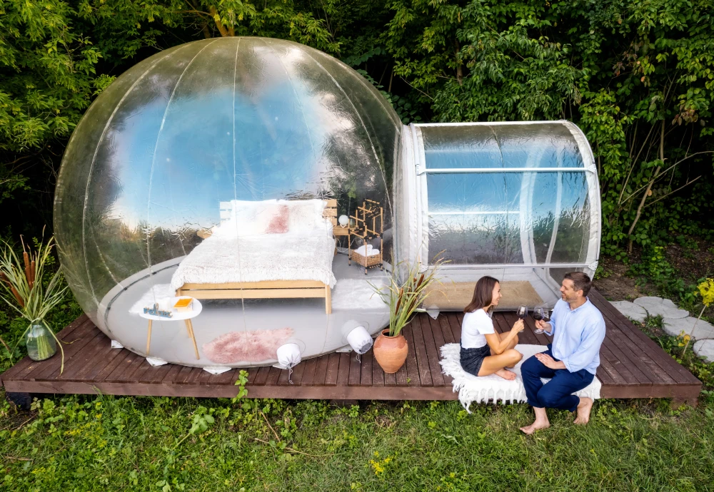 clear bubble camping tent