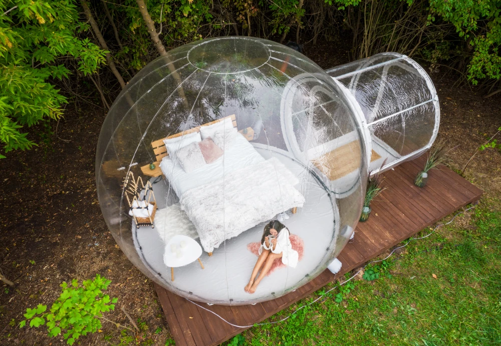 giant inflatable bubble tent