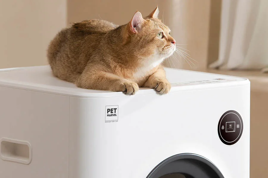 easy clean litter box