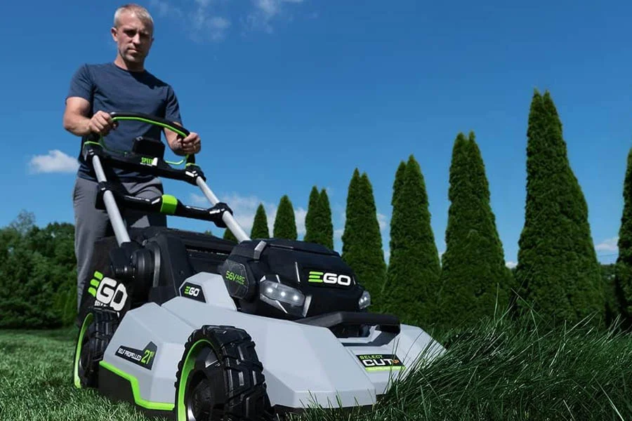 best self propelled battery powered lawn mower