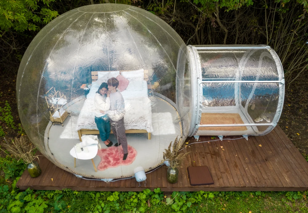 transparent clear wedding tent